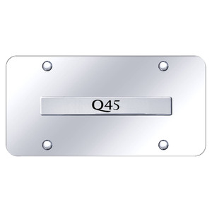 Au-TOMOTIVE GOLD | License Plate Covers and Frames | Infiniti Q | AUGD6270