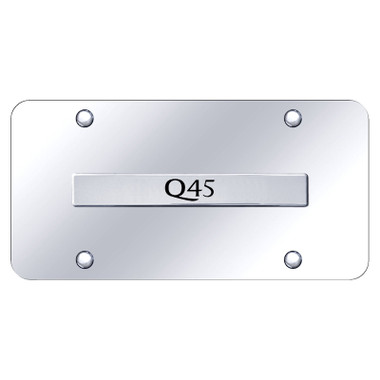 Au-TOMOTIVE GOLD | License Plate Covers and Frames | Infiniti Q | AUGD6270
