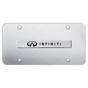 Au-TOMOTIVE GOLD | License Plate Covers and Frames | Infiniti | AUGD6283