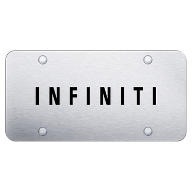 Au-TOMOTIVE GOLD | License Plate Covers and Frames | Infiniti | AUGD6285