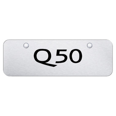 Au-TOMOTIVE GOLD | License Plate Covers and Frames | Infiniti Q | AUGD6288