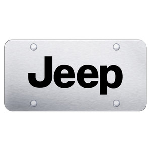 Au-TOMOTIVE GOLD | License Plate Covers and Frames | Jeep | AUGD6292