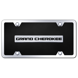 Au-TOMOTIVE GOLD | License Plate Covers and Frames | Jeep Grand Cherokee | AUGD6540