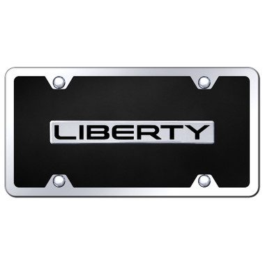 Au-TOMOTIVE GOLD | License Plate Covers and Frames | Jeep Liberty | AUGD6543