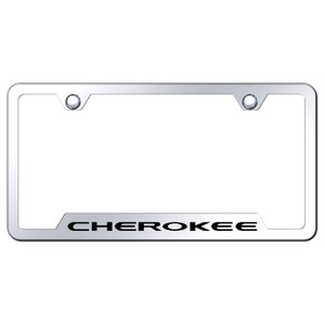 Au-TOMOTIVE GOLD | License Plate Covers and Frames | Jeep Cherokee | AUGD6545