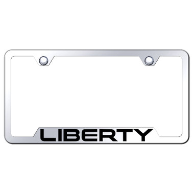Au-TOMOTIVE GOLD | License Plate Covers and Frames | Jeep Liberty | AUGD6546
