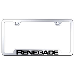 Au-TOMOTIVE GOLD | License Plate Covers and Frames | Jeep Renegade | AUGD6549