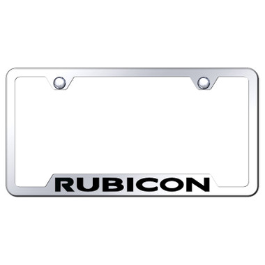Au-TOMOTIVE GOLD | License Plate Covers and Frames | Jeep Rubicon | AUGD6550