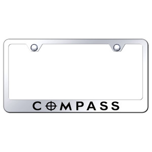 Au-TOMOTIVE GOLD | License Plate Covers and Frames | Jeep Compass | AUGD6553