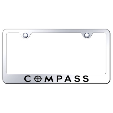 Au-TOMOTIVE GOLD | License Plate Covers and Frames | Jeep Compass | AUGD6553