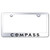 Au-TOMOTIVE GOLD | License Plate Covers and Frames | Jeep Compass | AUGD6553