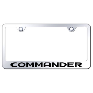 Au-TOMOTIVE GOLD | License Plate Covers and Frames | Jeep Commander | AUGD6554