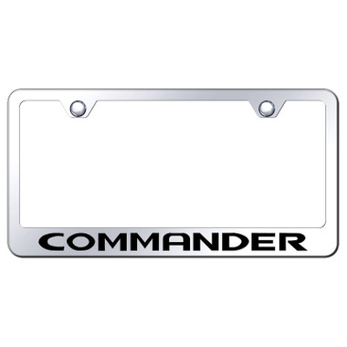 Au-TOMOTIVE GOLD | License Plate Covers and Frames | Jeep Commander | AUGD6554