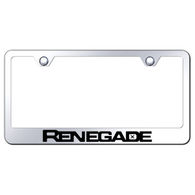 Au-TOMOTIVE GOLD | License Plate Covers and Frames | Jeep Renegade | AUGD6557