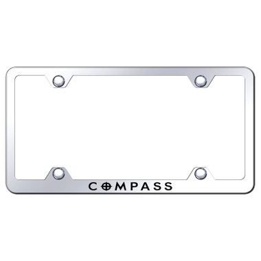Au-TOMOTIVE GOLD | License Plate Covers and Frames | Jeep Compass | AUGD6558