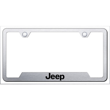 Au-TOMOTIVE GOLD | License Plate Covers and Frames | Jeep | AUGD6567