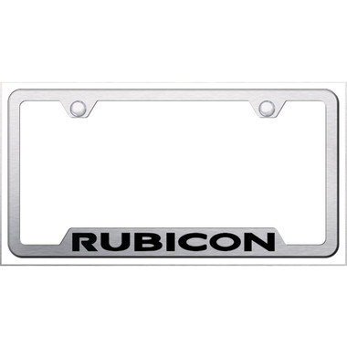 Au-TOMOTIVE GOLD | License Plate Covers and Frames | Jeep Rubicon | AUGD6568