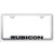 Au-TOMOTIVE GOLD | License Plate Covers and Frames | Jeep Rubicon | AUGD6568