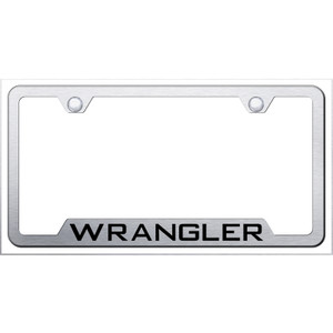 Au-TOMOTIVE GOLD | License Plate Covers and Frames | Jeep Wrangler | AUGD6569