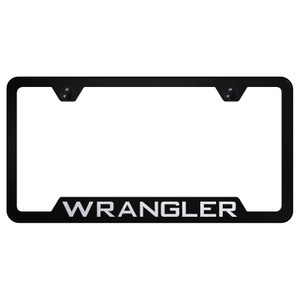 Au-TOMOTIVE GOLD | License Plate Covers and Frames | Jeep Wrangler | AUGD6579