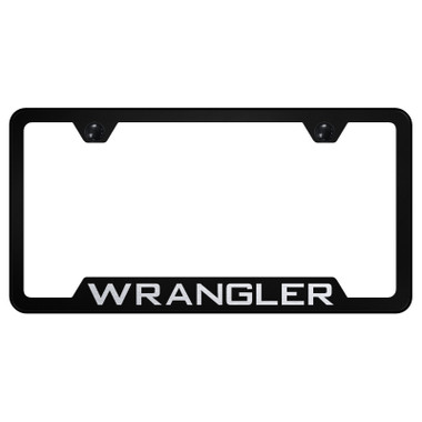 Au-TOMOTIVE GOLD | License Plate Covers and Frames | Jeep Wrangler | AUGD6579