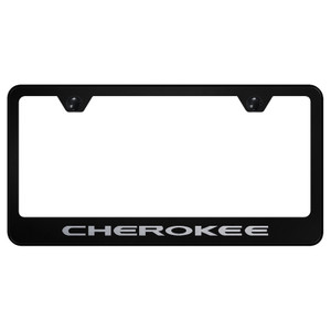 Au-TOMOTIVE GOLD | License Plate Covers and Frames | Jeep Cherokee | AUGD6580