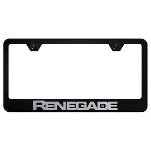 Au-TOMOTIVE GOLD | License Plate Covers and Frames | Jeep Renegade | AUGD6581