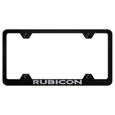 Au-TOMOTIVE GOLD | License Plate Covers and Frames | Jeep Rubicon | AUGD6582