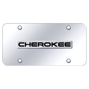 Au-TOMOTIVE GOLD | License Plate Covers and Frames | Jeep Cherokee | AUGD6583