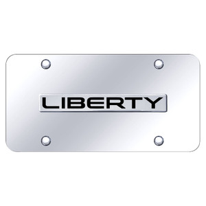 Au-TOMOTIVE GOLD | License Plate Covers and Frames | Jeep Liberty | AUGD6589