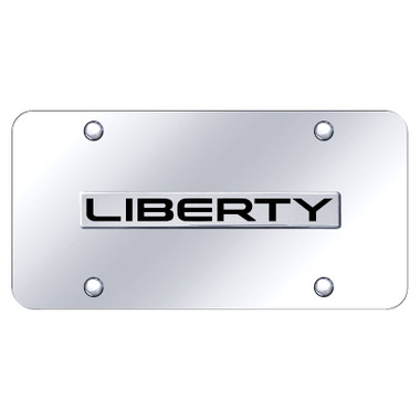 Au-TOMOTIVE GOLD | License Plate Covers and Frames | Jeep Liberty | AUGD6589