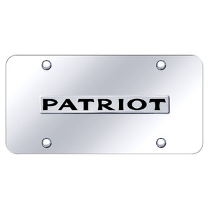 Au-TOMOTIVE GOLD | License Plate Covers and Frames | Jeep Patriot | AUGD6590