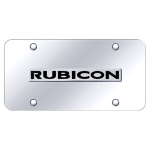 Au-TOMOTIVE GOLD | License Plate Covers and Frames | Jeep Rubicon | AUGD6591