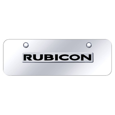 Au-TOMOTIVE GOLD | License Plate Covers and Frames | Jeep Rubicon | AUGD6592