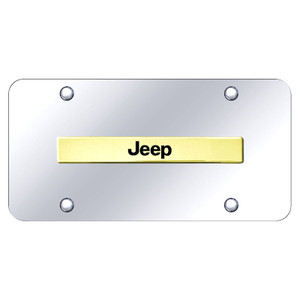 Au-TOMOTIVE GOLD | License Plate Covers and Frames | Jeep | AUGD6597
