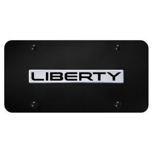 Au-TOMOTIVE GOLD | License Plate Covers and Frames | Jeep Liberty | AUGD6598