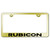 Au-TOMOTIVE GOLD | License Plate Covers and Frames | Jeep Rubicon | AUGD6603