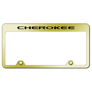 Au-TOMOTIVE GOLD | License Plate Covers and Frames | Jeep Cherokee | AUGD6604