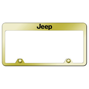Au-TOMOTIVE GOLD | License Plate Covers and Frames | Jeep | AUGD6606