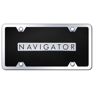 Au-TOMOTIVE GOLD | License Plate Covers and Frames | Lincoln Navigator | AUGD6750