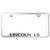 Au-TOMOTIVE GOLD | License Plate Covers and Frames | Lincoln LS | AUGD6752