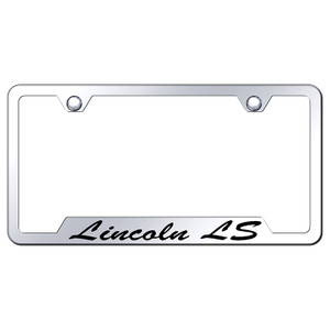 Au-TOMOTIVE GOLD | License Plate Covers and Frames | Lincoln LS | AUGD6759