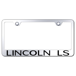 Au-TOMOTIVE GOLD | License Plate Covers and Frames | Lincoln LS | AUGD6762