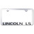 Au-TOMOTIVE GOLD | License Plate Covers and Frames | Lincoln LS | AUGD6762