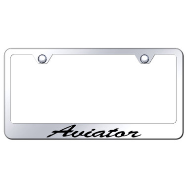 Au-TOMOTIVE GOLD | License Plate Covers and Frames | Lincoln Aviator | AUGD6764