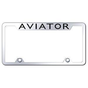 Au-TOMOTIVE GOLD | License Plate Covers and Frames | Lincoln Aviator | AUGD6778
