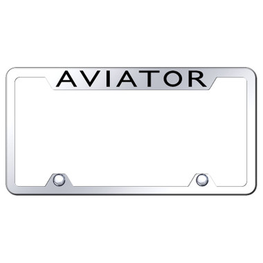 Au-TOMOTIVE GOLD | License Plate Covers and Frames | Lincoln Aviator | AUGD6778