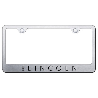 Au-TOMOTIVE GOLD | License Plate Covers and Frames | Lincoln | AUGD6782