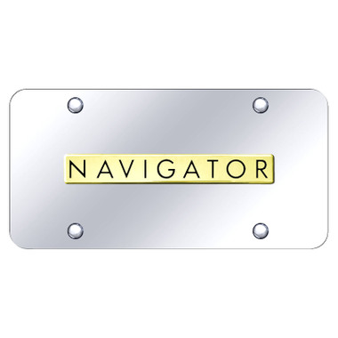 Au-TOMOTIVE GOLD | License Plate Covers and Frames | Lincoln Navigator | AUGD6807
