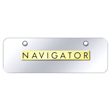 Au-TOMOTIVE GOLD | License Plate Covers and Frames | Lincoln Navigator | AUGD6808